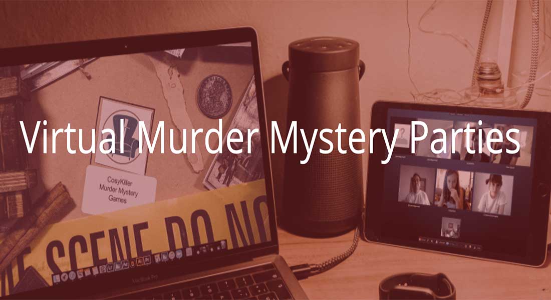 Stay at home birthday ideas murder mystery games