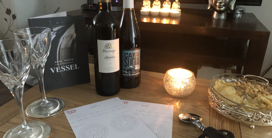 wine tasting at home with The Wine List