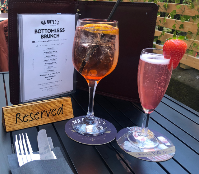 Bottomless Brunch Liverpool At Ma Boyle's