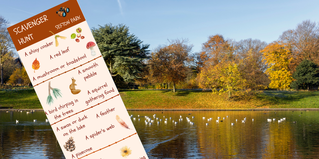 The Ultimate Autumn Scavenger Hunt in Sefton Park