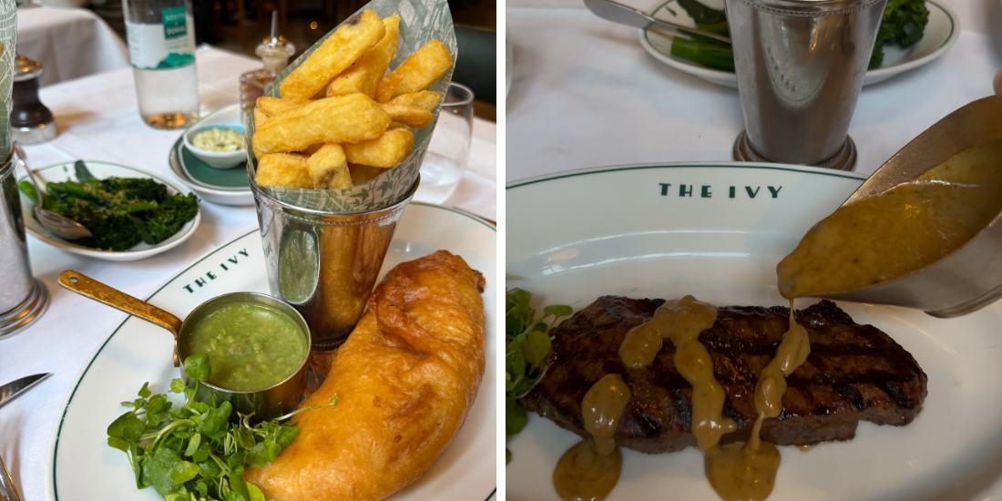A Festive Feast at The Ivy Liverpool Brasserie