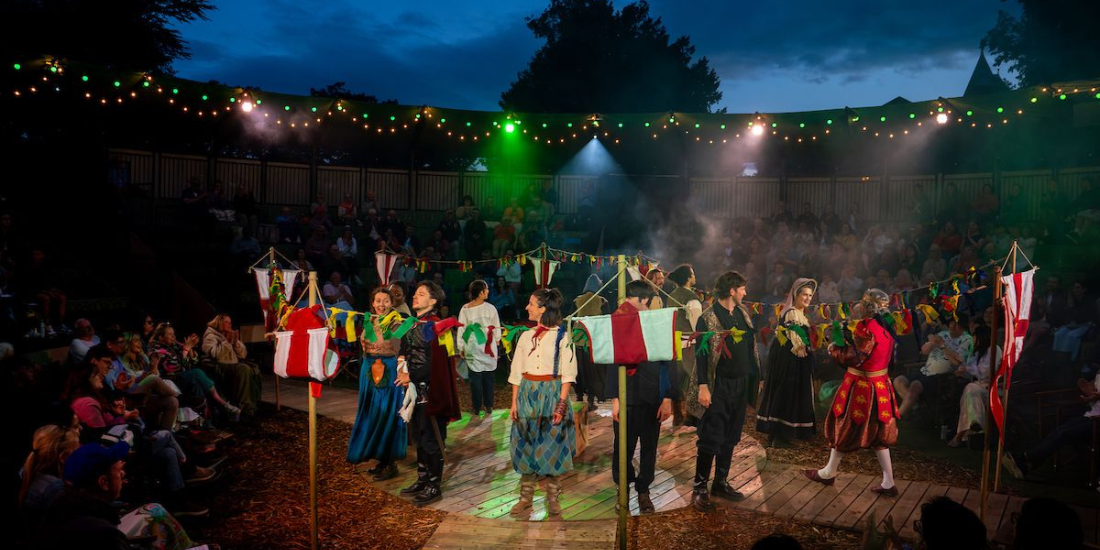 Book your tickets to the incredible Outlaws: A Robin Hood Story at Grosvenor Park Open Air Theatre this summer.