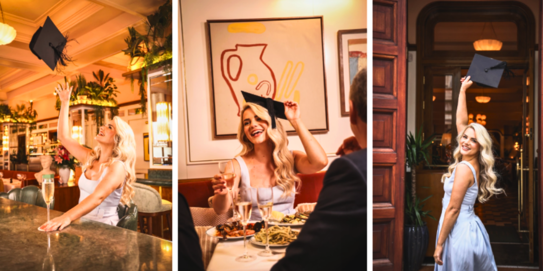 San Carlo Liverpool graduation menu