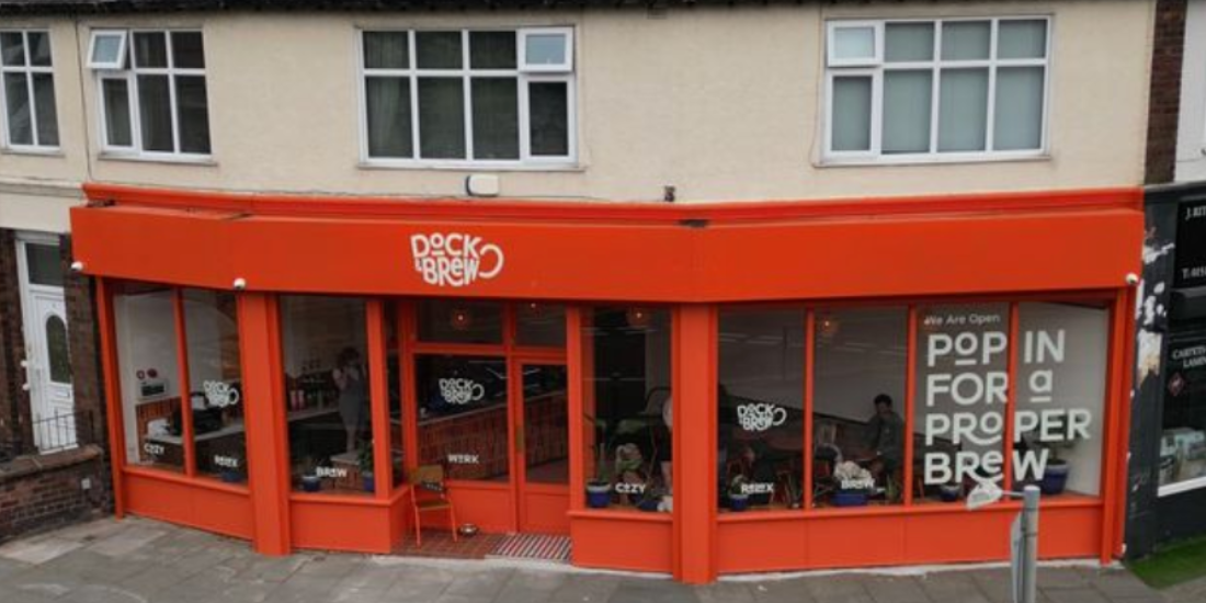 Dock & Brew, A New Coffee Shop in Garston