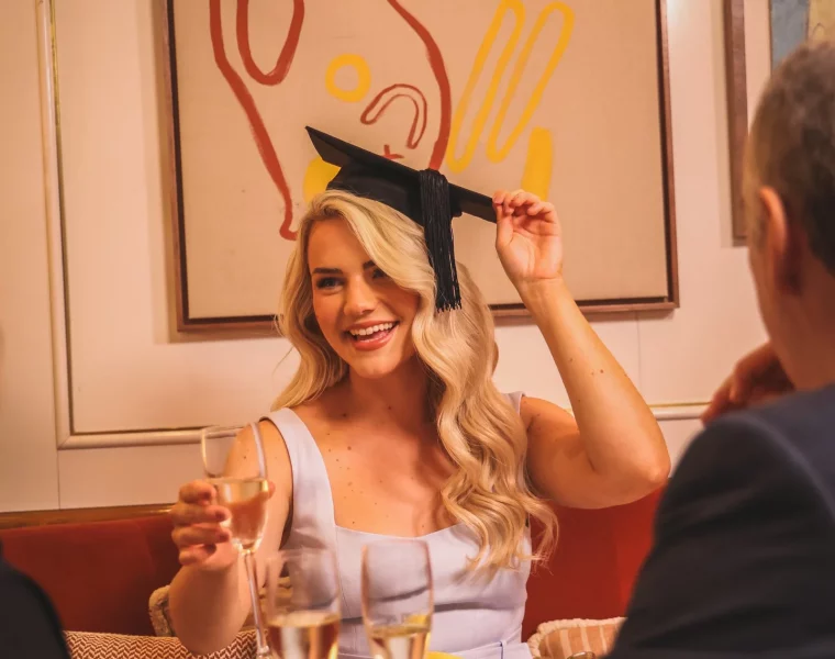 San Carlo Liverpool graduation menu